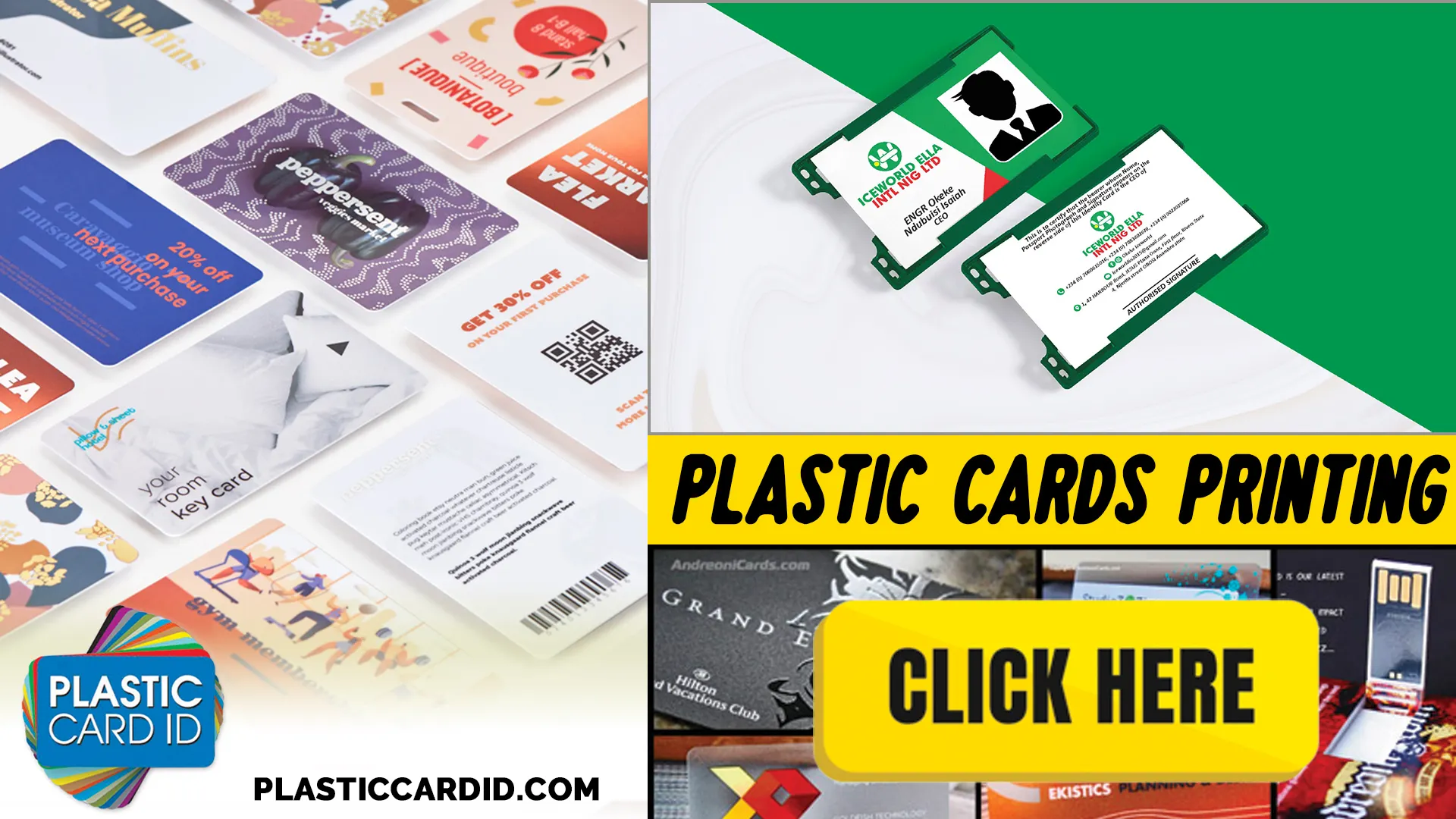 Discover the Plastic Card ID
 Difference in Every Print